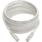 15FT CAT6 WHITE GIGABIT MOLDED RJ45 M/M 24 AWGPATCH CABLE 550MHZ