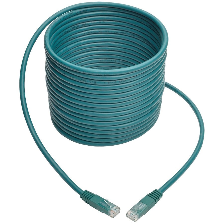 25FT CAT6 GREEN GIGABIT MOLDED 24AWG RJ45 M/M PATCH CABLE 550MHZ