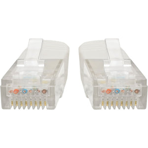 25FT CAT6 WHITE GIGABIT MOLDED RJ45 M/M 24AWG PATCH CABLE 550MHZ