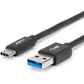 3FT/1M USB-C TO USB-A CABLE M/M USB 3.0 USB-C TO USB-A M/M BLACK