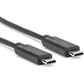 3FT/1M USB-C TO USB-C CABLE M/M USB 3.1 GEN2 10GB BLACK