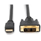 10FT/3M HDMI TO DVI-D CABLE M/M HDMI MALE TO DVI-D 18+1 MALE