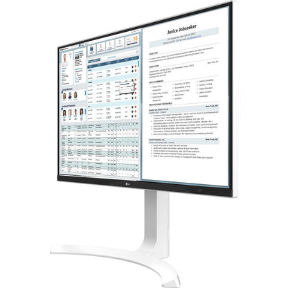 LG MED 27IN IPS 8MP 4K CLINICAL DISPLAY CALIBRATE WHITE