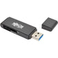 USB SD/MICRO SD ADAPTER USB 3.0 SUPERSPEED MEM CARD READER