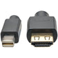 MINI DISPLAYPORT HDMI ADAPTER MDP 1.2A TO HDMI 2.0 CABLE 4K 10FT