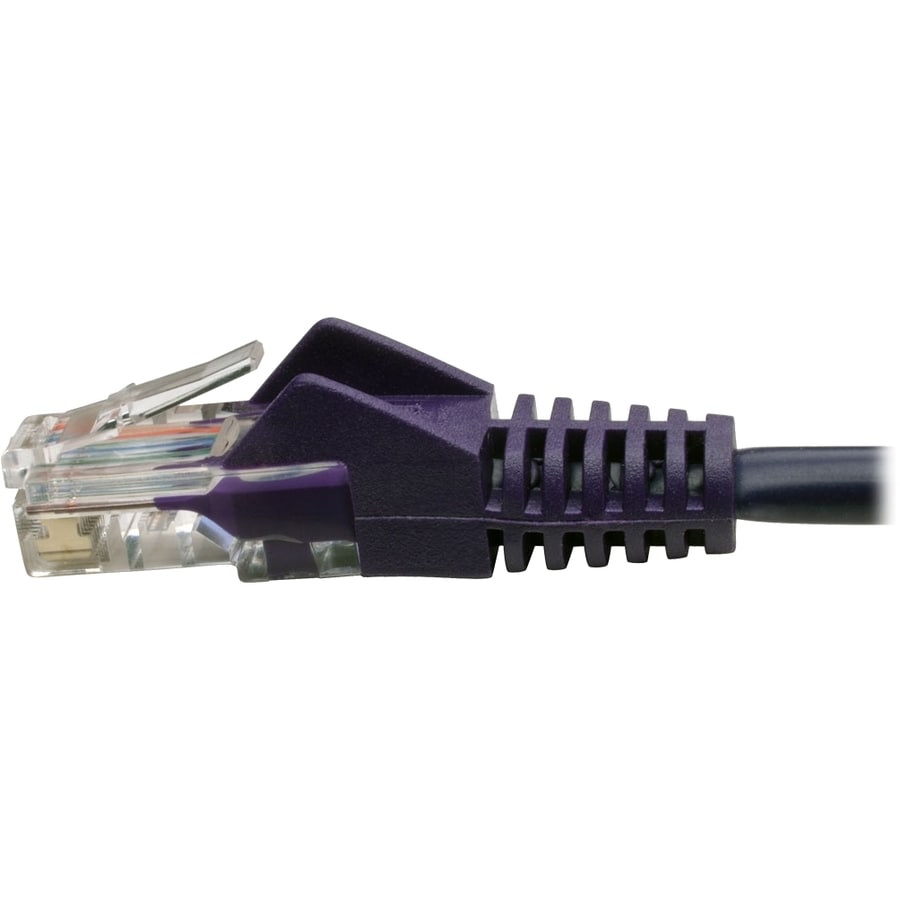 25FT CAT5E PURPLE UTP RJ45 M/M SNAGLESS MOLDED PATCH CABLED