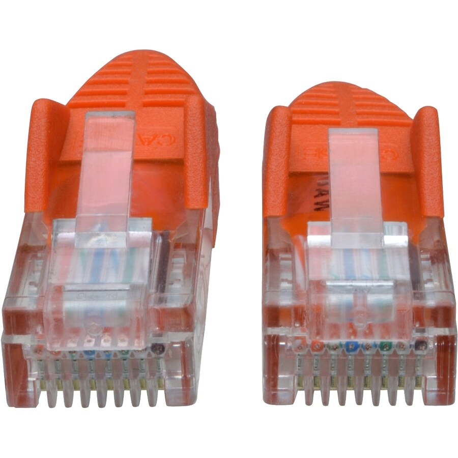 25FT CAT5E ORANGE UTP RJ45 M/M SNAGLESS MOLDED PATCH CABLED