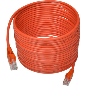 25FT CAT5E ORANGE UTP RJ45 M/M SNAGLESS MOLDED PATCH CABLED