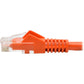 1FT CAT6 ORANGE UTP RJ45 M/M SNAGLESS MOLDED PATCH CABLED