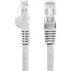 1FT GREY CAT6 ETHERNET CABLE SNAGLESS RJ45 UTP PATCH CABLE CORD