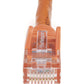 12FT ORANGE CAT6 ETHERNET CABLE SNAGLESS RJ45 UTP PATCH CABLE CORD