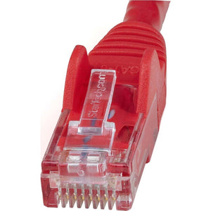 1FT RED CAT6 ETHERNET CABLE SNAGLESS RJ45 UTP PATCH CABLE CORD