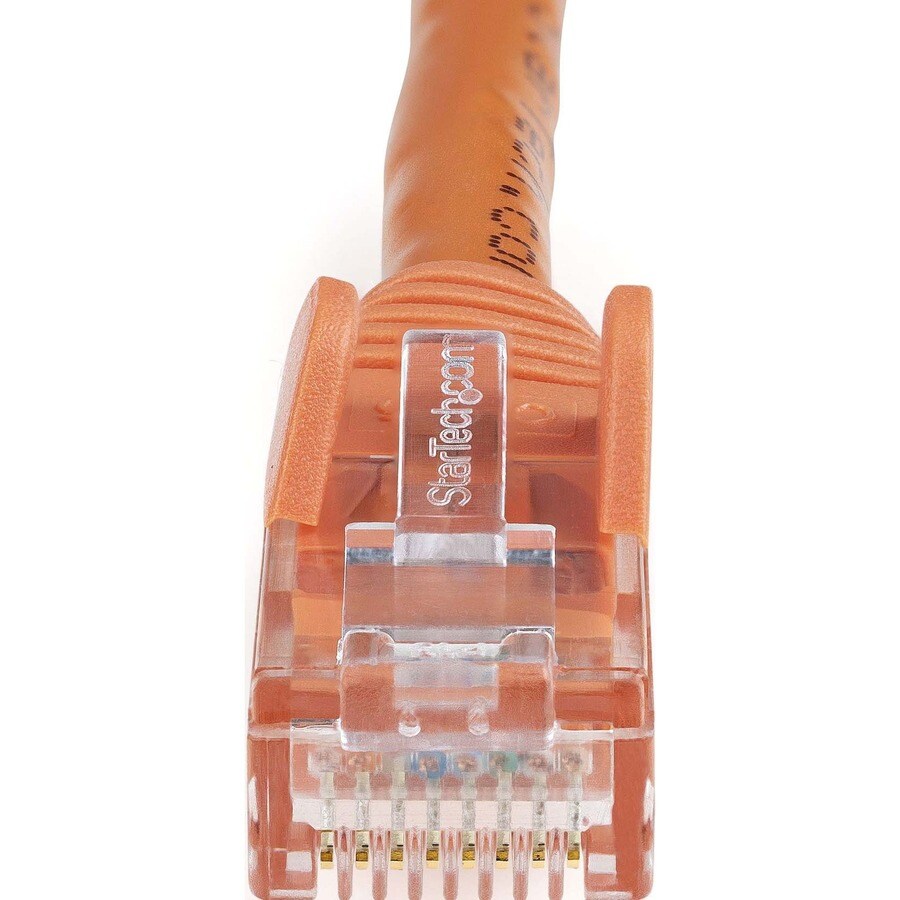 2FT ORANGE CAT6 ETHERNET CABLE SNAGLESS RJ45 UTP PATCH CABLE CORD