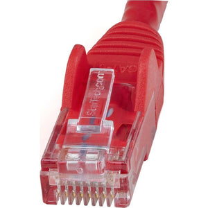 2FT RED CAT6 ETHERNET CABLE SNAGLESS RJ45 UTP PATCH CABLE CORD