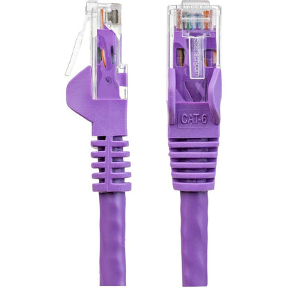 6FT PURPLE CAT6 ETHERNET CABLE SNAGLESS RJ45 UTP PATCH CABLE CORD