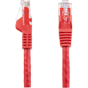 6FT RED CAT6 ETHERNET CABLE SNAGLESS RJ45 UTP PATCH CABLE CORD