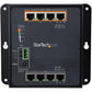 8 PORT POE MANAGED ETHERNET SWITCH L2 INDUSTRIAL NETWORK SWITCH