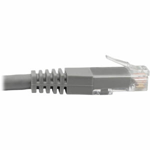 1FT CAT6 CAT5E PATCH CABLE RJ45 GIGABIT MOLDED M/M 550MHZ GRAY