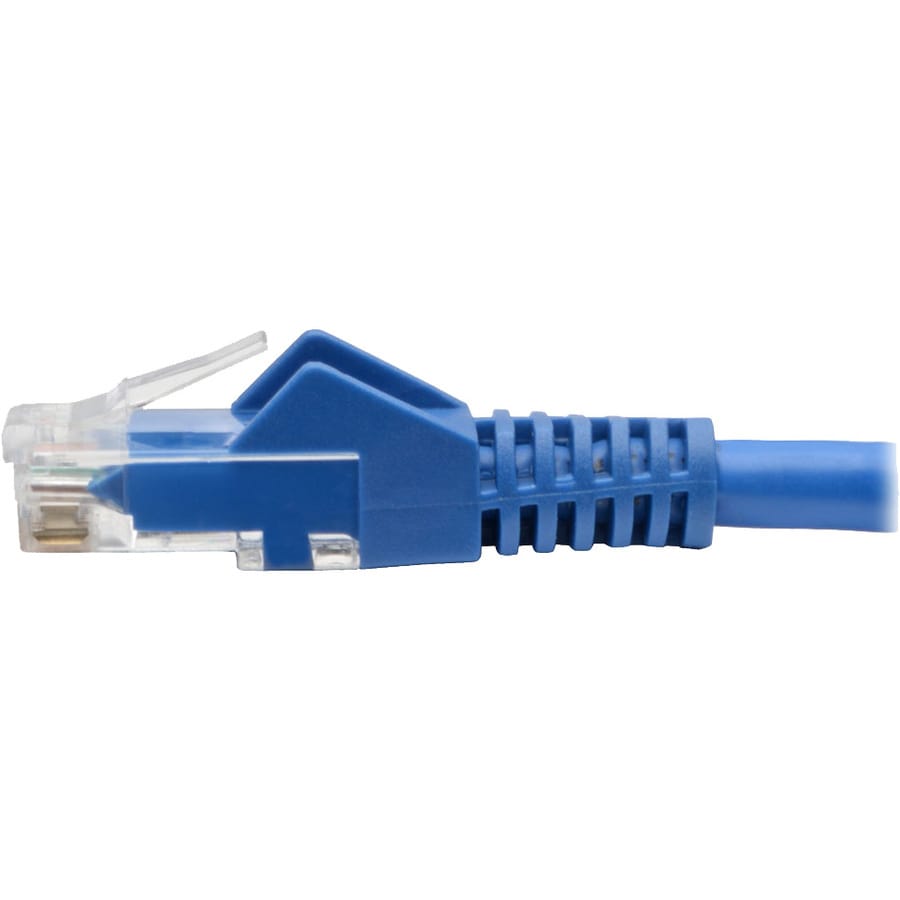 6IN CAT6 BLUE UTP GIGABIT SNAGLESS MOLDED M/M RJ45 PATCH CABL