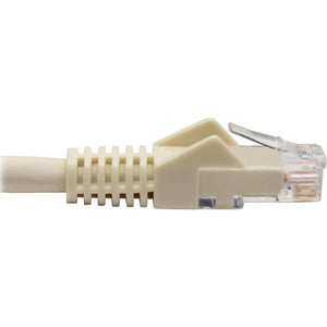 6IN CAT6 WHITE UTP GIGABIT SNAGLESS MOLDED M/M RJ45 PATCH CABL