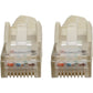 6IN CAT6 WHITE UTP GIGABIT SNAGLESS MOLDED M/M RJ45 PATCH CABL