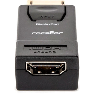 DISPLAYPORT TO HDMI ADAPTER M/F GOLD PLATED CONNECTORS BLACK