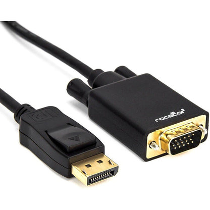 6FT DISPLAYPORT TO VGA M/M CABLE SUPPORTS 1080P 60HZ