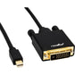 6FT MINI DISPLAYPORT TO DVI DISPLAYPORT 1.2V TO DVI M/M 1080P