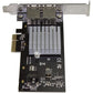 2 PORT 10GB PCIE NETWORK CARD LAN ETHERNET NIC ADAPTER INTEL CHIP