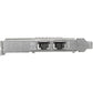 2 PORT 10GB PCIE NETWORK CARD LAN ETHERNET NIC ADAPTER INTEL CHIP