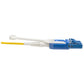 5M 12-FIBER SMF MTP/MPO 8.3/125 PLENUM YELLOW BREAKOUT PATCH CABLE