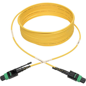 5M 12-FIBER SMF MTP/MPO 8.3/125 PLENUM YELLOW PATCH CABLE