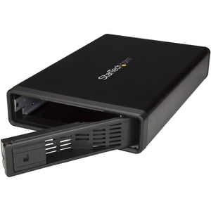 USB ESATA ENCLOSURE HOT SWAP 3.5 SATA HARD DRIVE ENCLOSURE