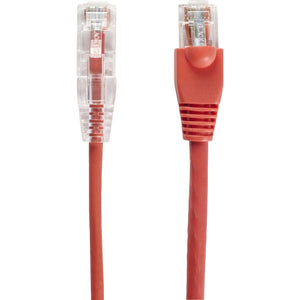 15FT SLIM-NET CAT6A RED PATCH CABL