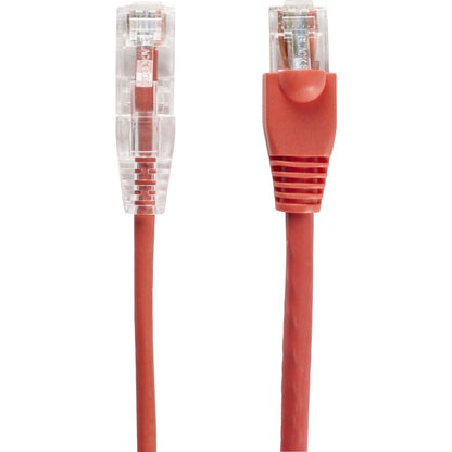 15FT SLIM-NET CAT6A RED PATCH CABL