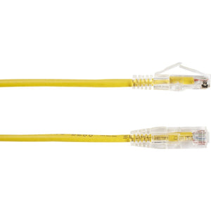 4FT YELLOW CAT6A SLIM 28AWG PAT CH CABLE 500MHZ UTP CM SNAGLESS