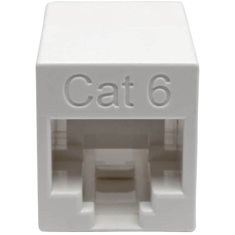 CAT6 IN-LINE COUPLER COMPACT STRAIGHT-THROUGH MODULAR F/F TAA