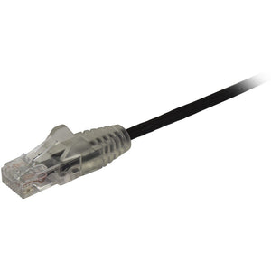 10FT BLACK CAT6 ETHERNET CABLE SLIM SNAGLESS RJ45 UTP PATCH CABLE