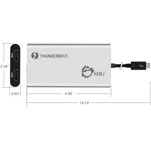 THUNDERBOLT V3 TO DUAL HDMI ADAPTER