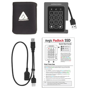 2TB AEGIS PADLOCK SSD FIPS VALIDATED RUGGEDIZED