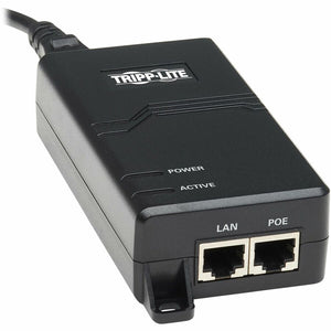 GIGABIT MIDSPAN POE+ INJECTOR ACTIVE IEEE 802.3AT/802.3AF 1-PORT