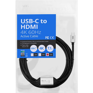 5M USB-C TO HDMI 4K 60HZ ACTIVE CBL HDMI TO THUNDERBOLT 3 OR DPORT