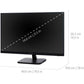 22IN SUPERCLEAR IPS FULL HD MONITOR WITH 1080P FRAMELESS DESIGN