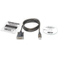 FTDI USB SERIAL RS-232 ADAPTER CABLE W/ COM RETENTION M/M 5FT