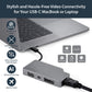 USB C MULTIPORT VIDEO ADAPTER DONGLE HDMI VGA MDP DVI CONVERTER