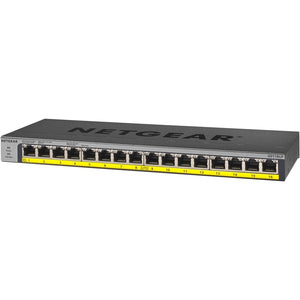 16PORT POE/POE+ GIGABIT ENET UNMANAGED SWITCH 76WATT POWER