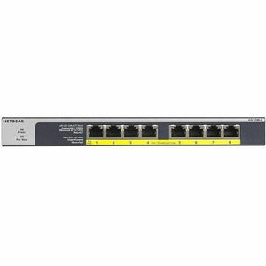 8PORT GIGABIT ETHERNET POE+ UNMANAGED SWITCH