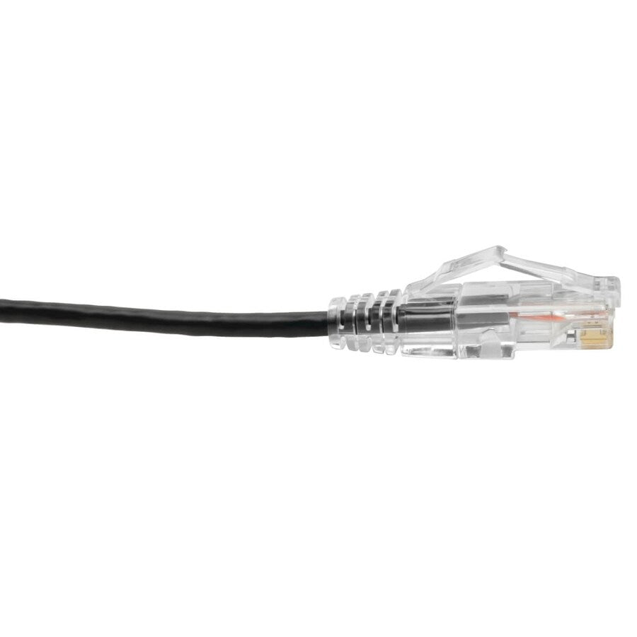 3FT CAT6 BLK SNAGLESS UTP RJ45 MOLDED SLIM GIGABIT PATCH CABLE