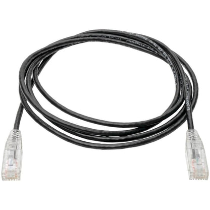 6FT CAT6 BLK SNAGLESS UTP RJ45 MOLDED SLIM GIGABIT PATCH CABLE