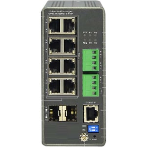 MGD HRD POE++ SWITCH (8 )10/100 1000B-TPOE++ (2) 100/1000BASE-X SFP